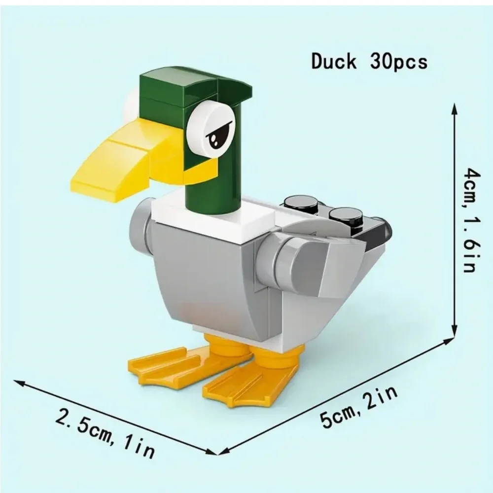 Farm Animal Building Blocks - Choose 1